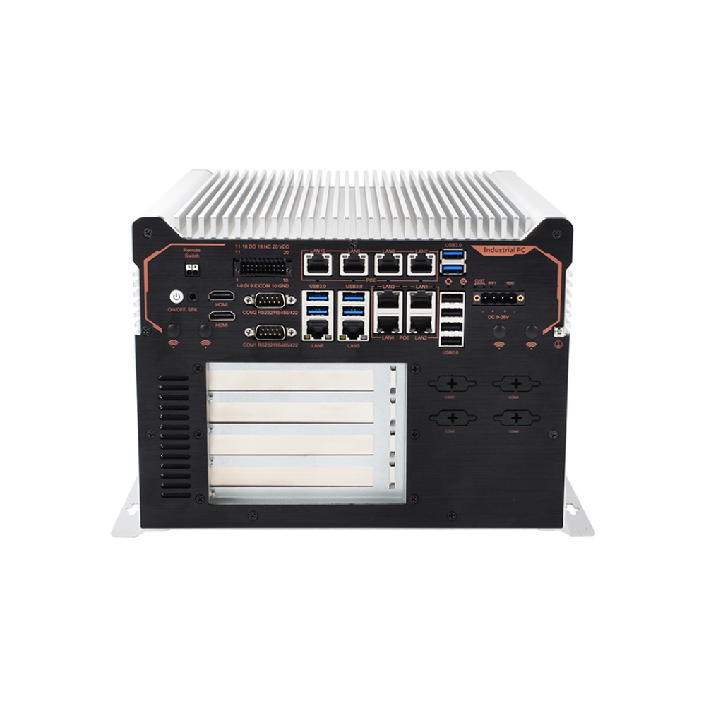 GPU industrial PC with PCIe expansion IBOX-007PRO front view