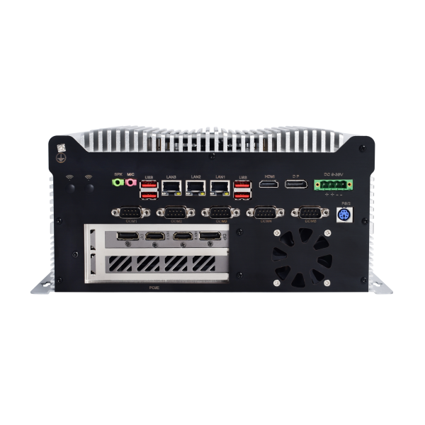 AI edge computing industrial PC with GPU IBOX-602-GT-2P