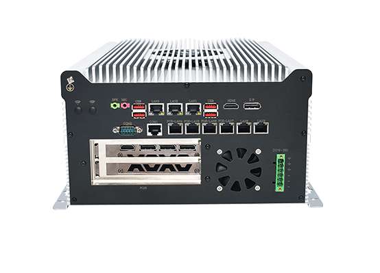edge AI industrial PC with GPU IBOX-601-GT-PRO I/O interfaces