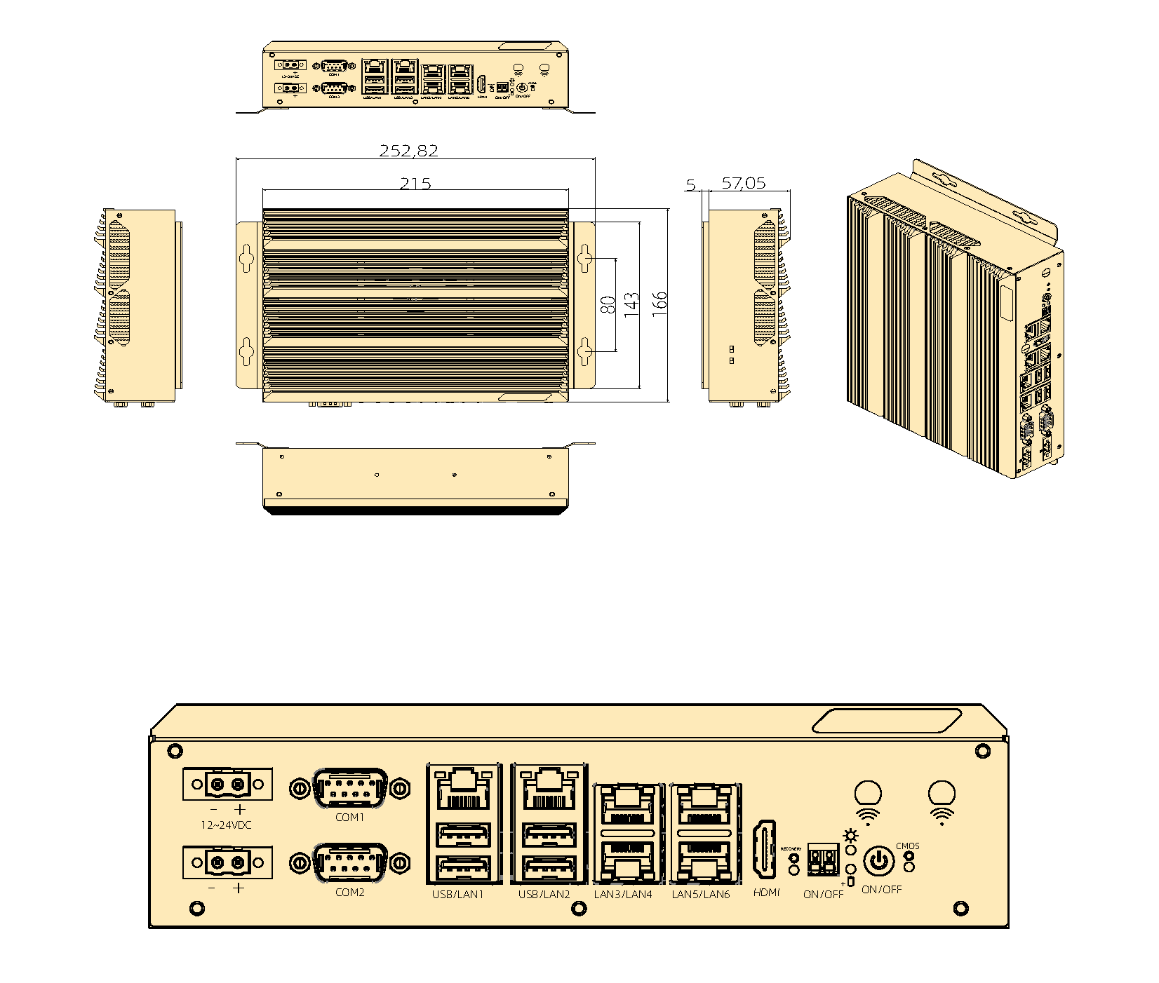 AEOLUS-SV9-6L2C Drawing