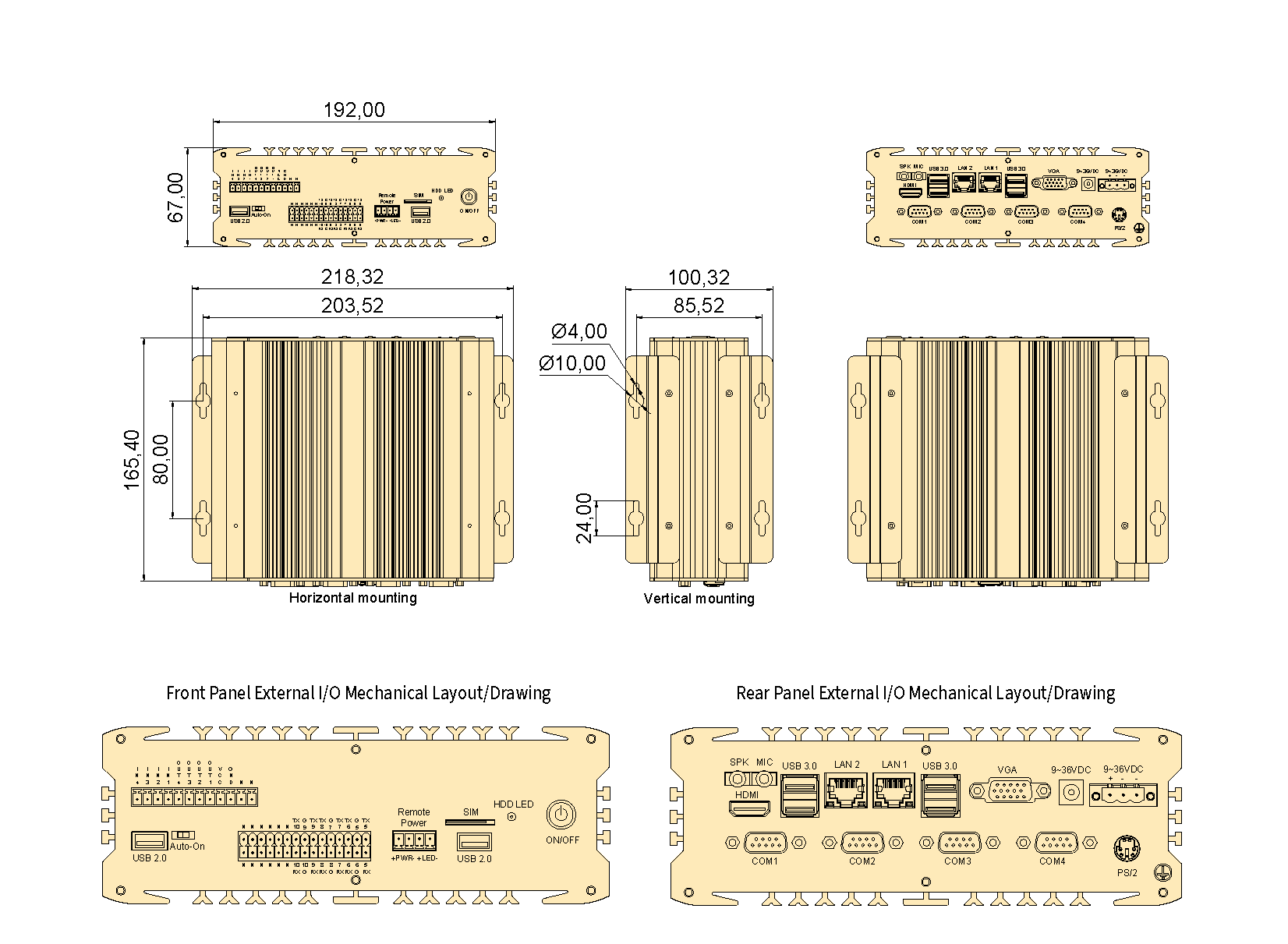 IBOX-105V2-2L10C drawing