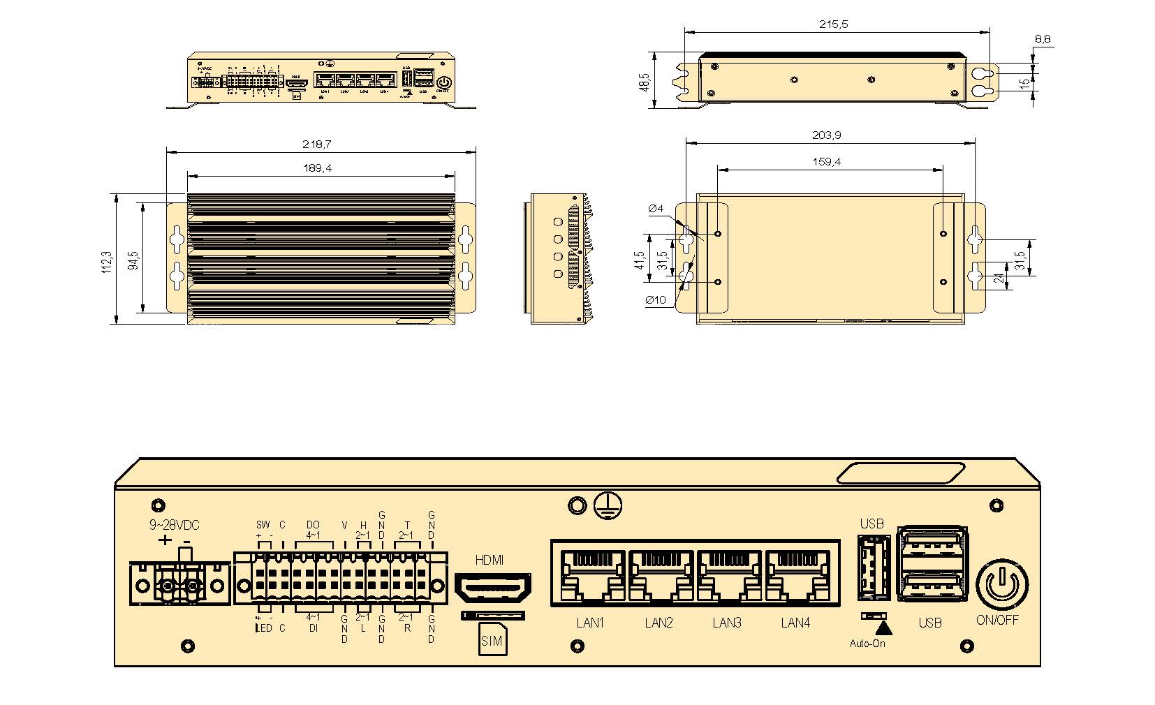AEOLUS-SVA35-4L2C Drawing